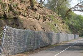 Rock Fall Fence
