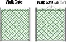 Chain Link Gate